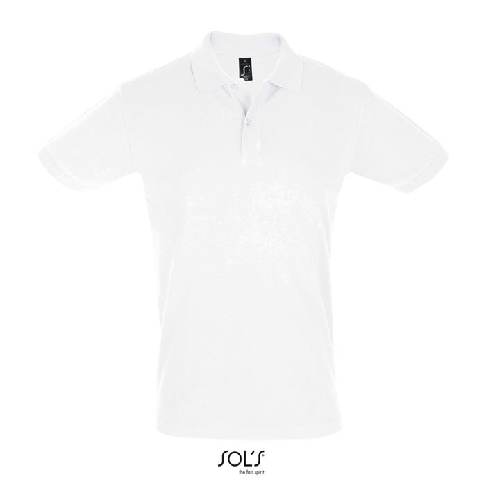 Polo personnalisable pour homme 180g - PERFECT Blanc 1